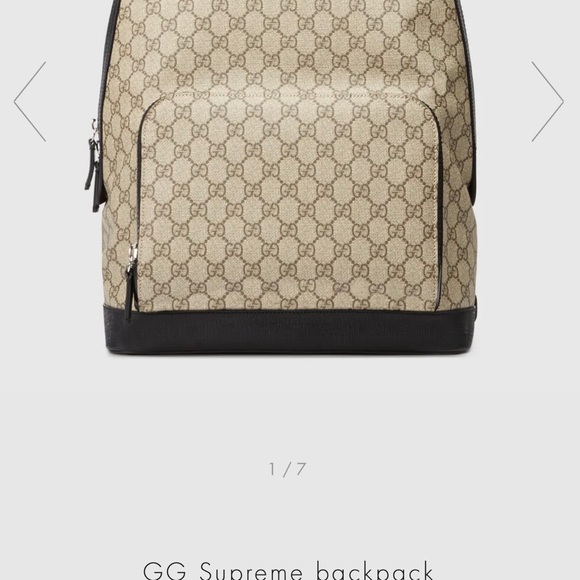GUCCI GG SUPREME BACKPACK - Picture 3 of 6